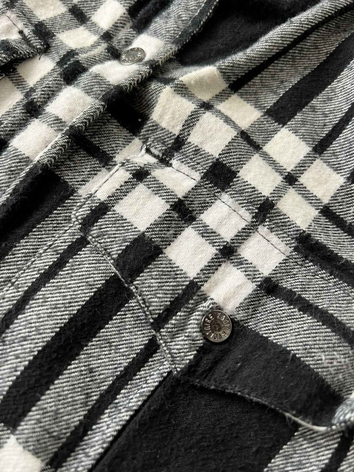 Zadig & Voltaire Zadig & Voltaire Tessy Patch Big Logo ‘Scull’ Flanel Shirt Size US XS / EU 42 / 0 - 17 Thumbnail