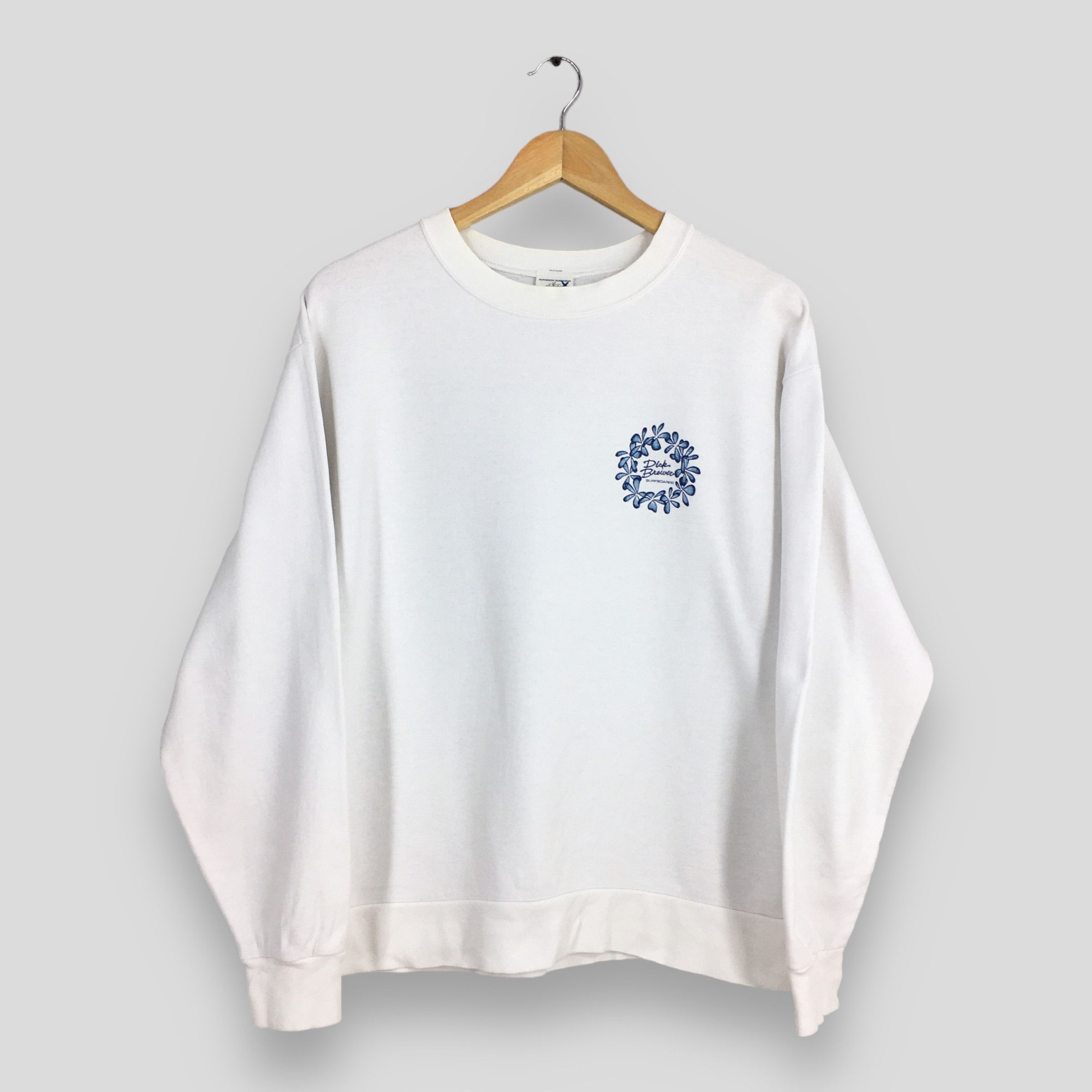 Vintage Vintage 90s Dick Brewer Hawaii Sweatshirt Medium Size US M / EU 48-50 / 2 - 1 Thumbnail