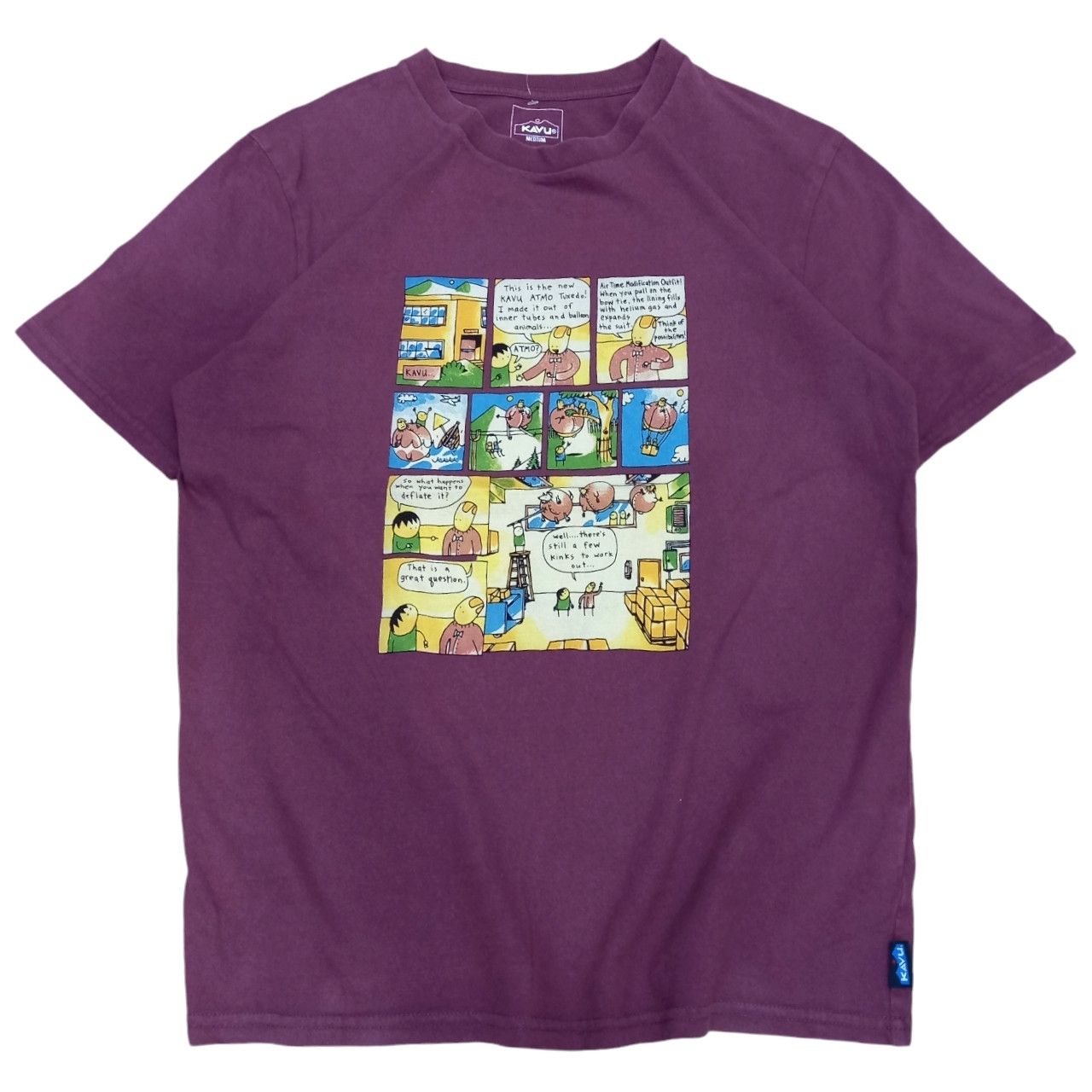 KAVU Kavu Comic Strip Outdoor Graphic Tee Size US M / EU 48-50 / 2 - 1 Thumbnail