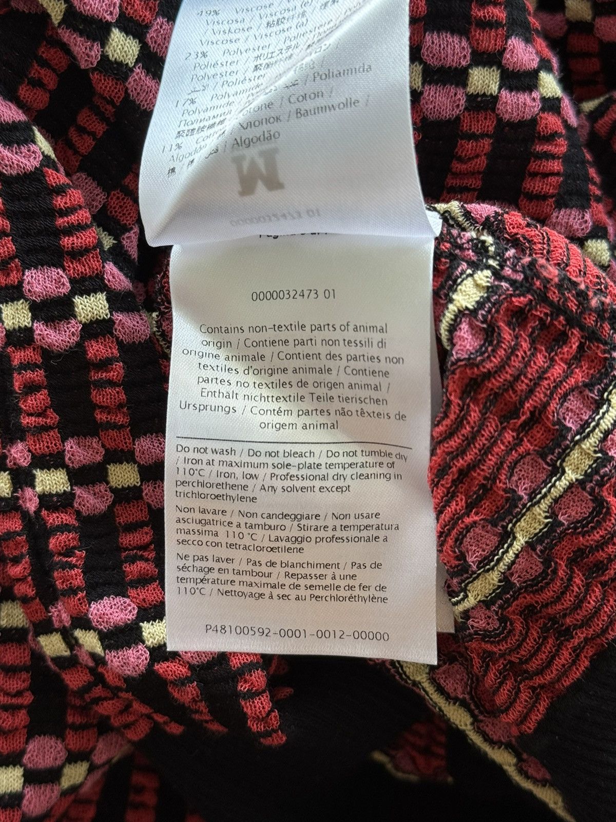 Designer × Missoni Missoni coloured cardigan sweater Size S / US 4 / IT 40 - 6 Thumbnail