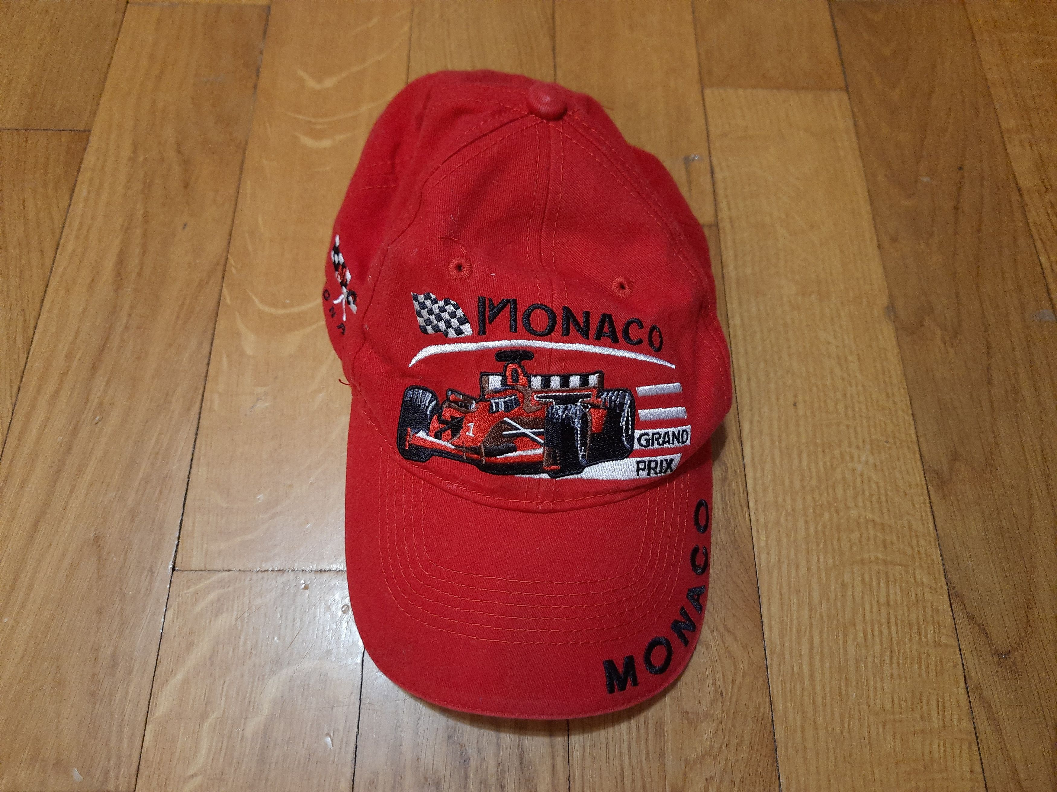 Formula 1 Monaco Formula One Vintage Racing Cap Size ONE SIZE - 3 Thumbnail