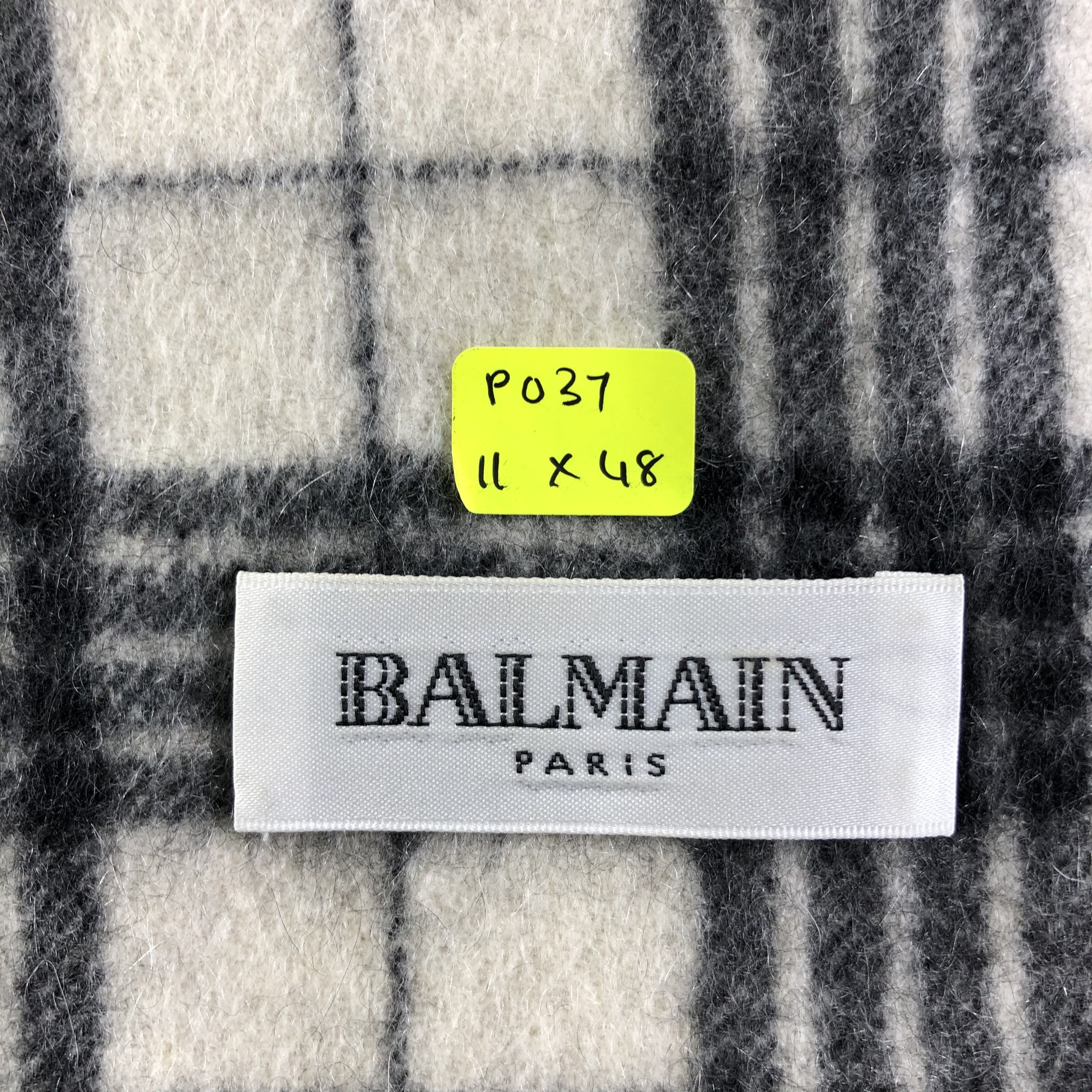 Pierre Balmain Pierre Balmain Cashmere Scarf / Muffler / Neckwear P037 Size ONE SIZE - 6 Thumbnail