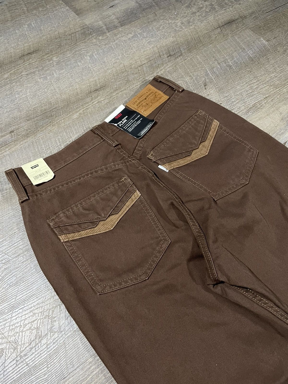 Levi's × Vintage Levi’s Women’s Jeans – 70s Movin’ Size 28" / US 6 / IT 42 - 9 Thumbnail