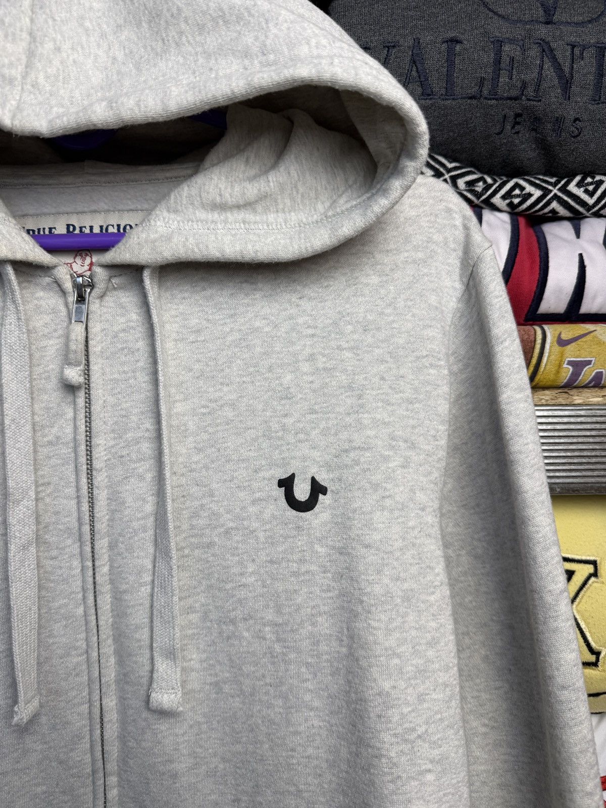 True Religion Y2k True Religion Zip Hoodie Gray Big Logo Size US S / EU 44-46 / 1 - 4 Thumbnail