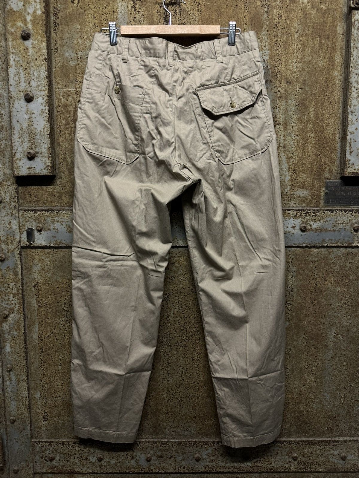 Engineered Garments Engineered Garments CARLYLE PANT KHAKI CHINO TWILL Size US 32 / EU 48 - 3 Thumbnail