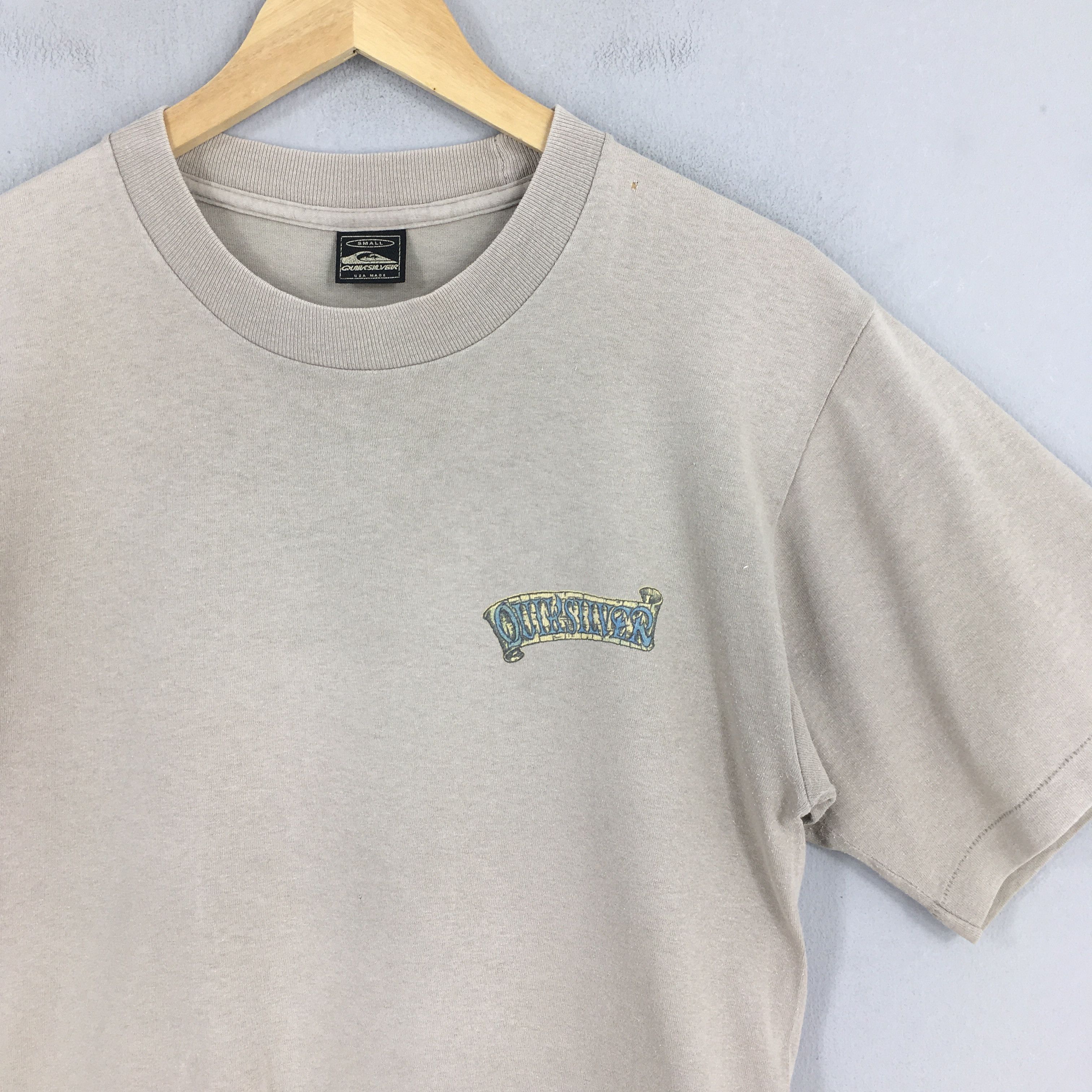 Quiksilver Vintage 90s Quiksilver Surfboarding Surf Wear T shirt Small Size US S / EU 44-46 / 1 - 4 Thumbnail