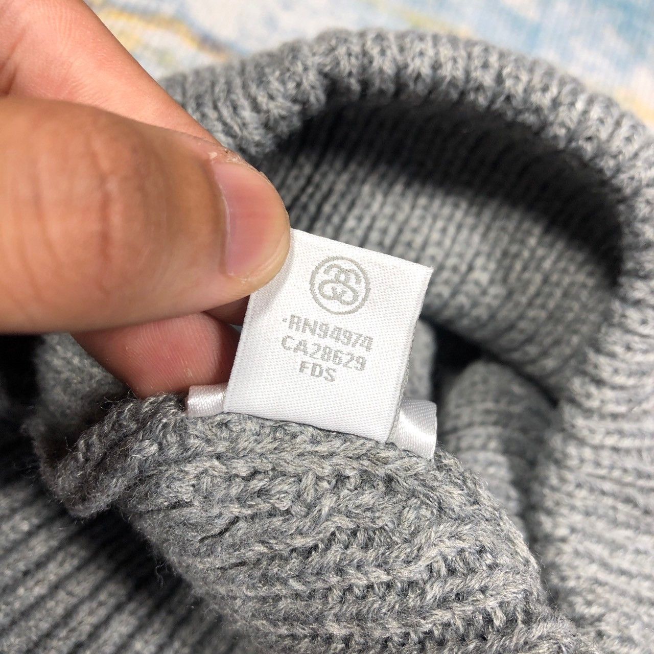 Stussy × Vintage Stussy Bars Logo Cuff Beanie Size ONE SIZE - 5 Thumbnail