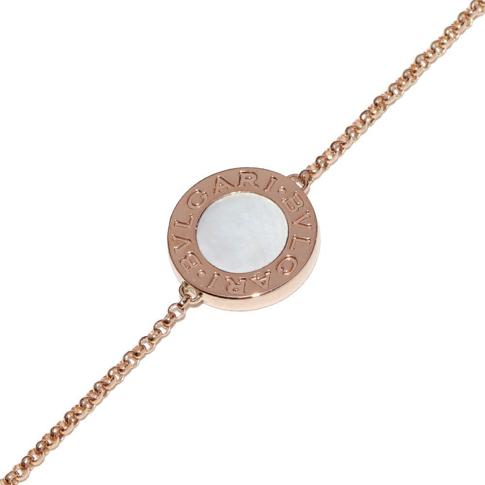 Bvlgari Bvlgari Bvlgari 18K Pink Gold Mother of Pearl Bvlgari Bvlgari Bracelet Size 17 359677 Metal Bracelet 359677 DUTY FREE for USA Size ONE SIZE - 1 Thumbnail