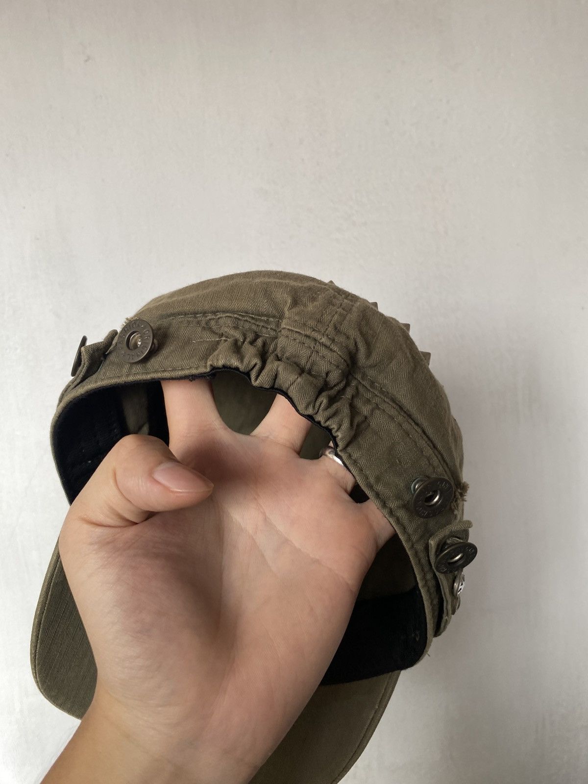 Hysteric Glamour × If Six Was Nine × Japanese Brand Cadet Distressed Spike Punk Hat Size ONE SIZE - 9 Thumbnail