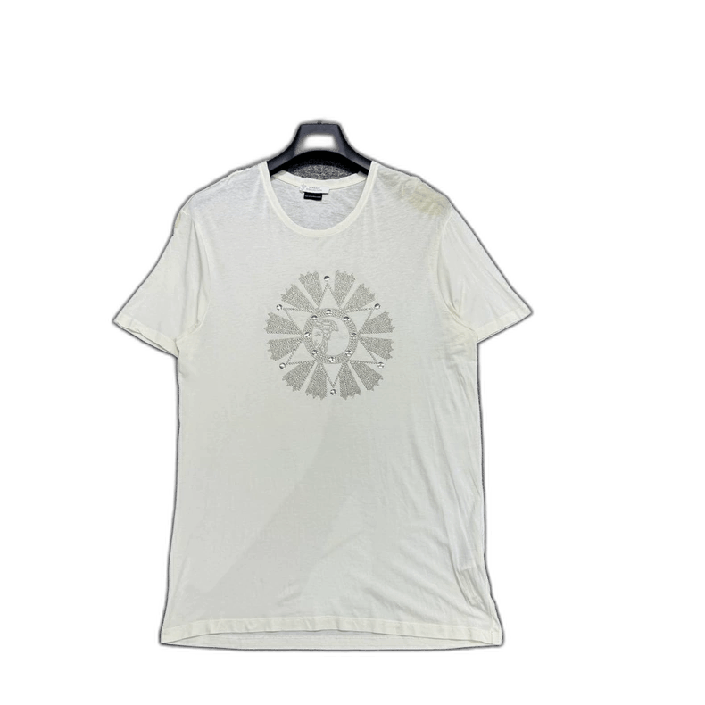 Versace Versace Rivet Print Short Sleeve Shirt-yf Size US M / EU 48-50 / 2 - 1 Thumbnail