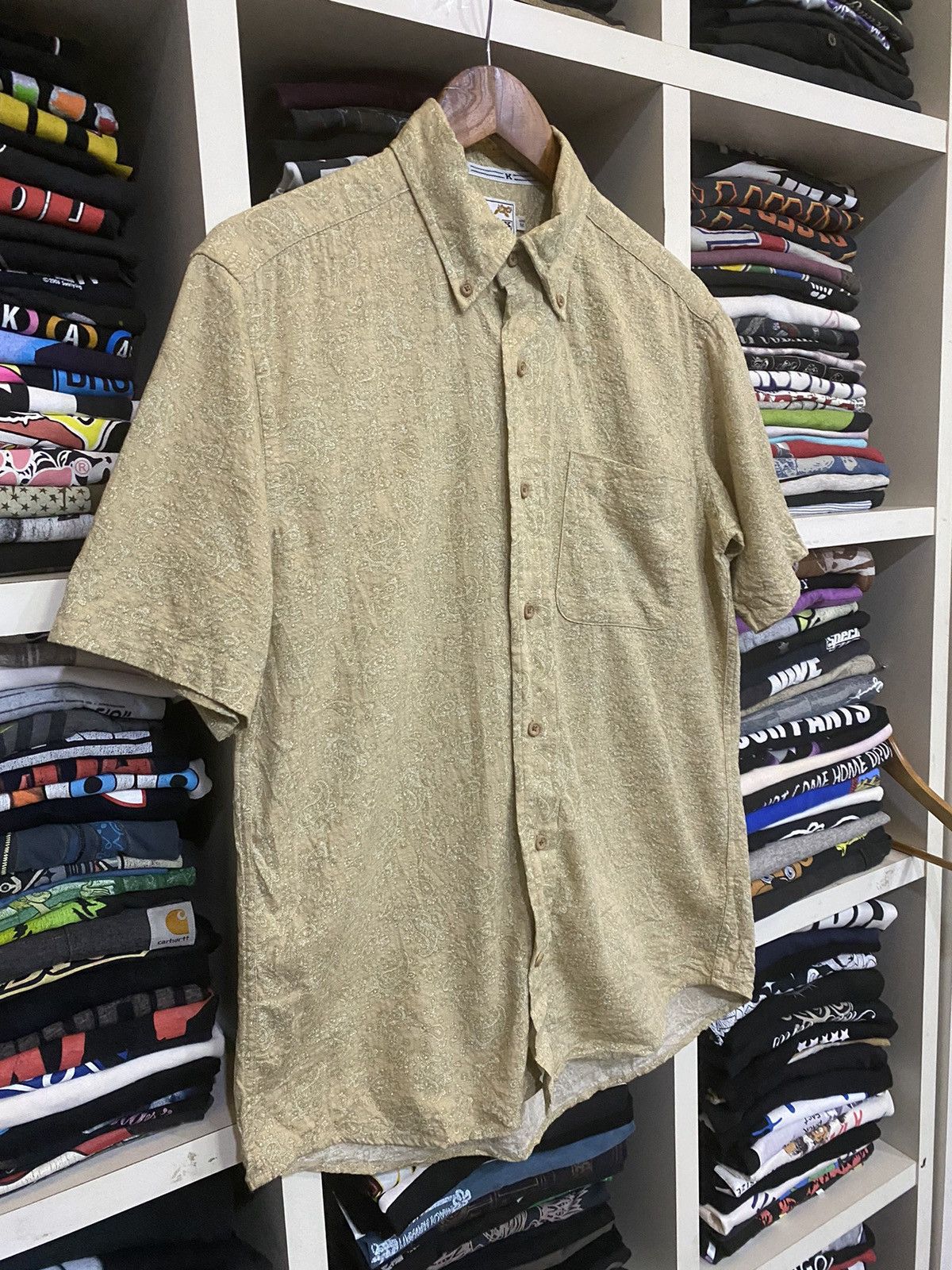 Kent & Curwen Kent Bandana Button Shirt Size US M / EU 48-50 / 2 - 4 Thumbnail