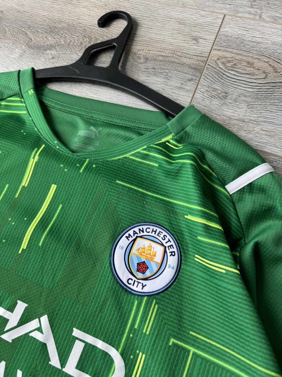 Puma PUMA Manchester City 2021-22 Long Sleeve Jersey Size US XXL / EU 58 / 5 - 6 Thumbnail