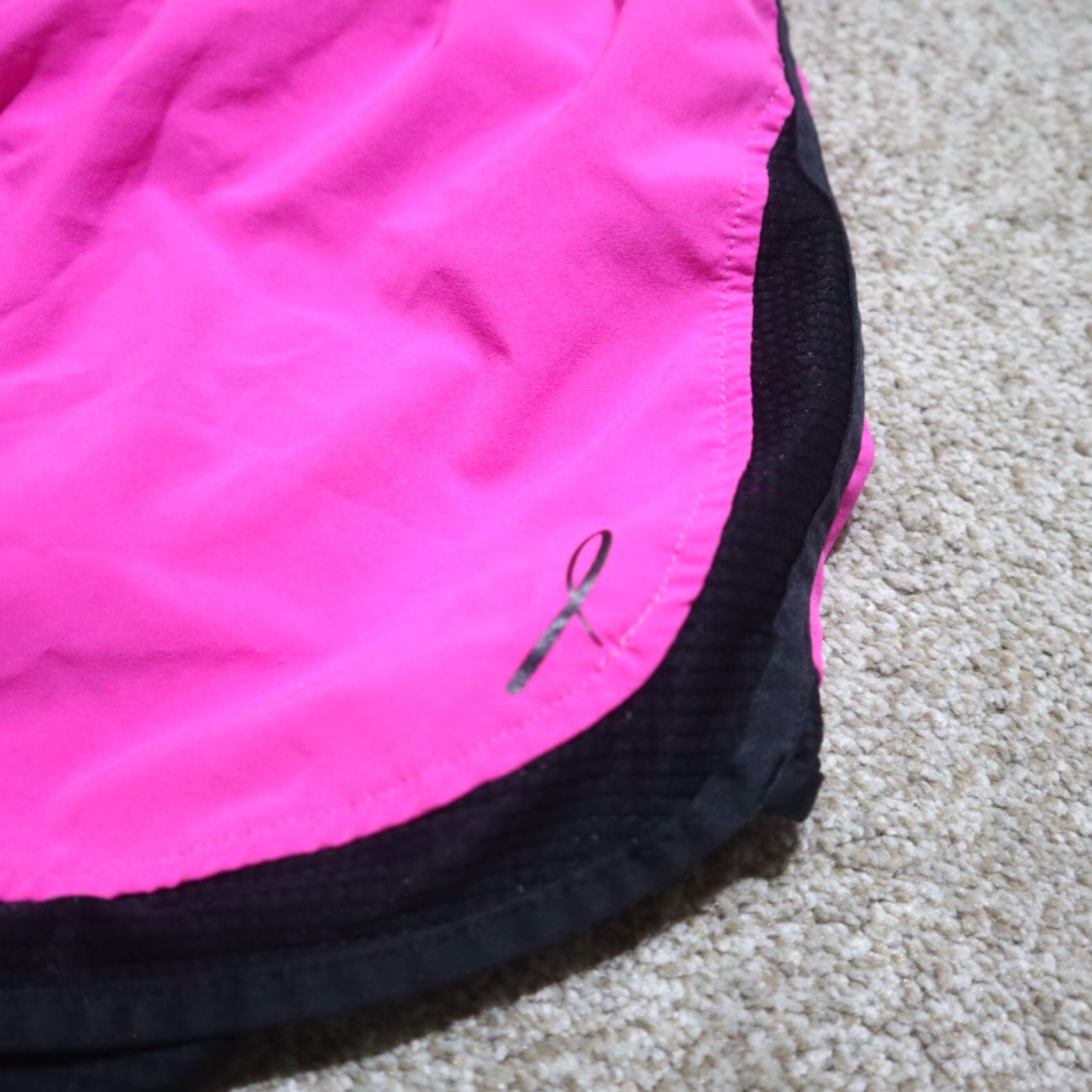 Reebok REEBOK Running Shorty Shorts Pink Play Dry Adult Women's M Medium Shorty Shorts Pink Play Dry Athletic Women’s M Medium Size 32" / US 10 / IT 46 - 2 Thumbnail