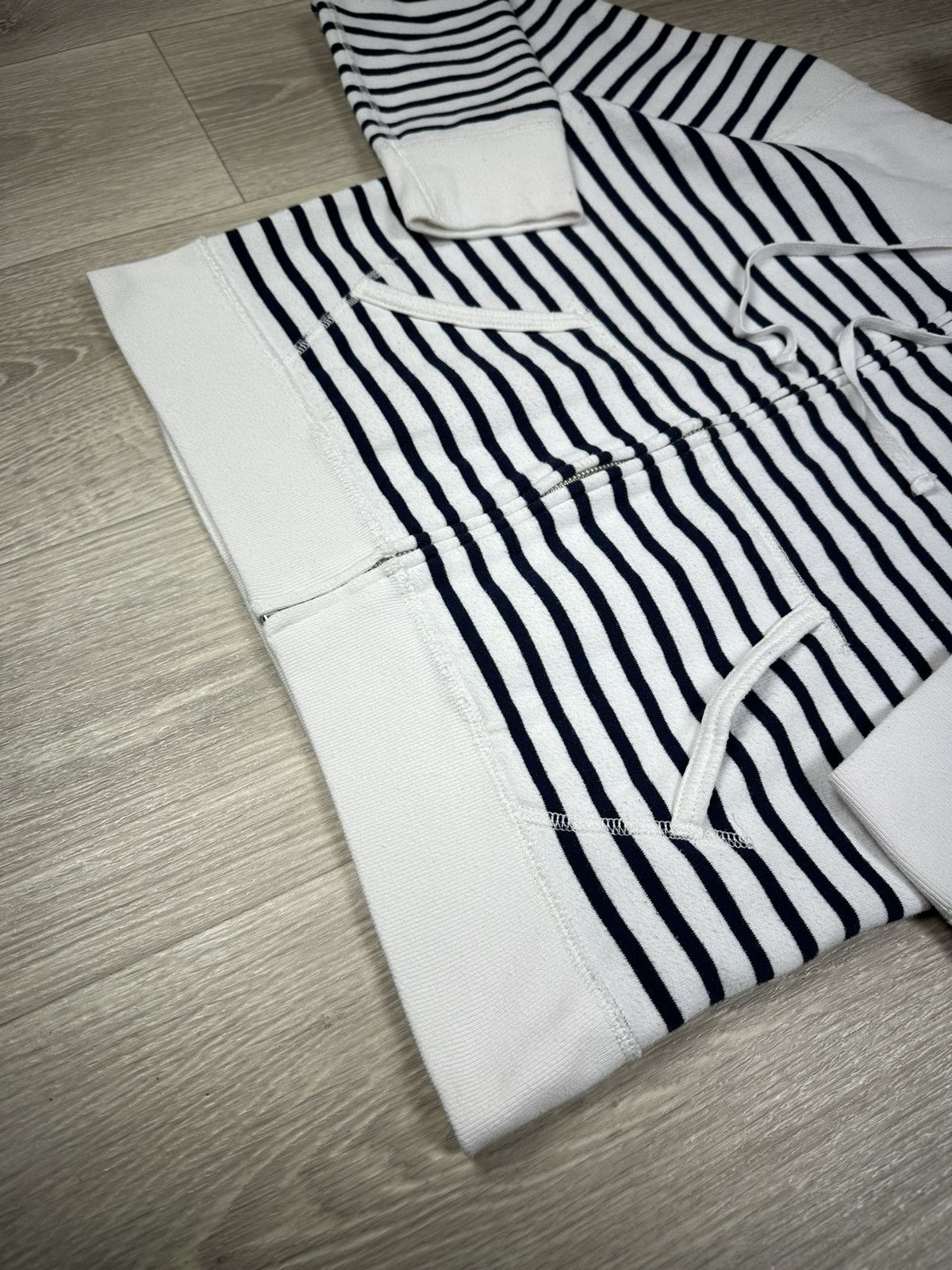 Polo Ralph Lauren × Ralph Lauren Vintage Polo Ralph Lauren Women’s Striped Hoodie Size L Size L / US 10 / IT 46 - 6 Thumbnail