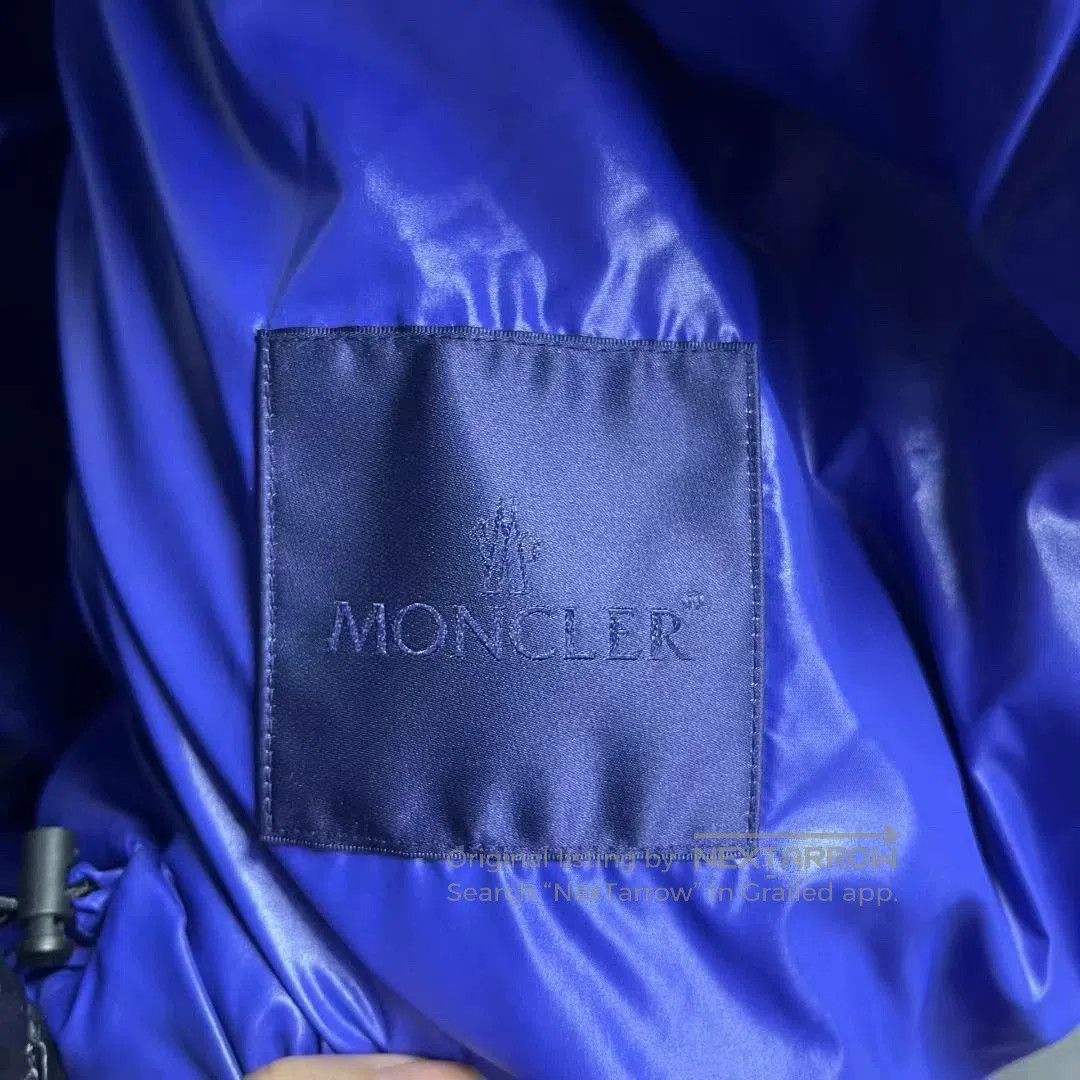 Moncler moncler black down jacket with logo collar. Size US M / EU 48-50 / 2 - 3 Thumbnail