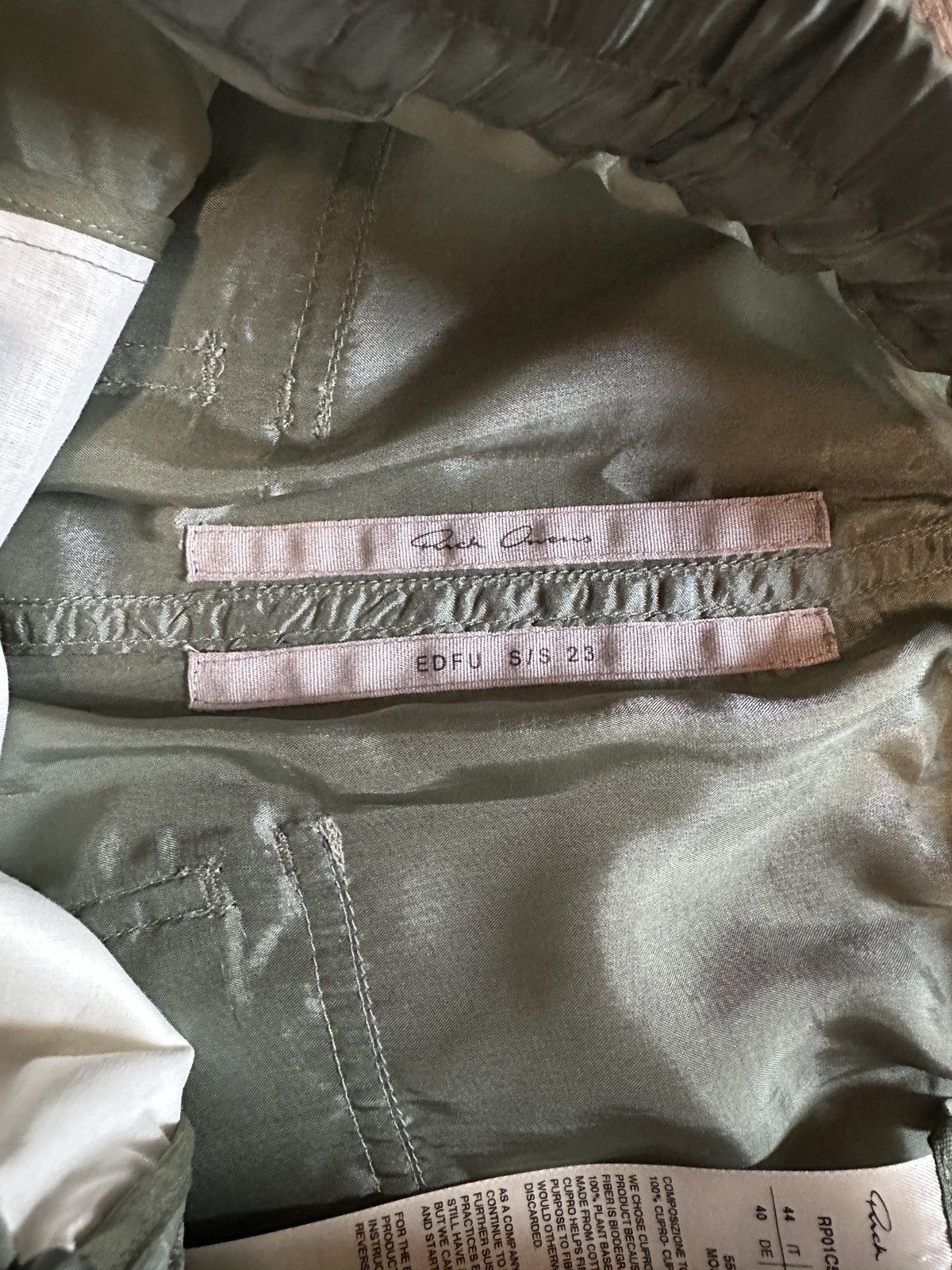 Rick Owens Rick Owens SS23 Mainline Bela Pants Size US 32 / EU 48 - 5 Thumbnail
