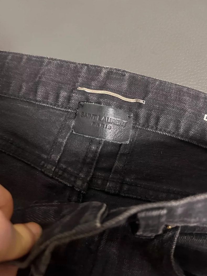 Saint Laurent Paris Saint Laurent Paris 2016 FW Wash Worn Skinny Jeans Nextarro Size US 29 - 4 Thumbnail