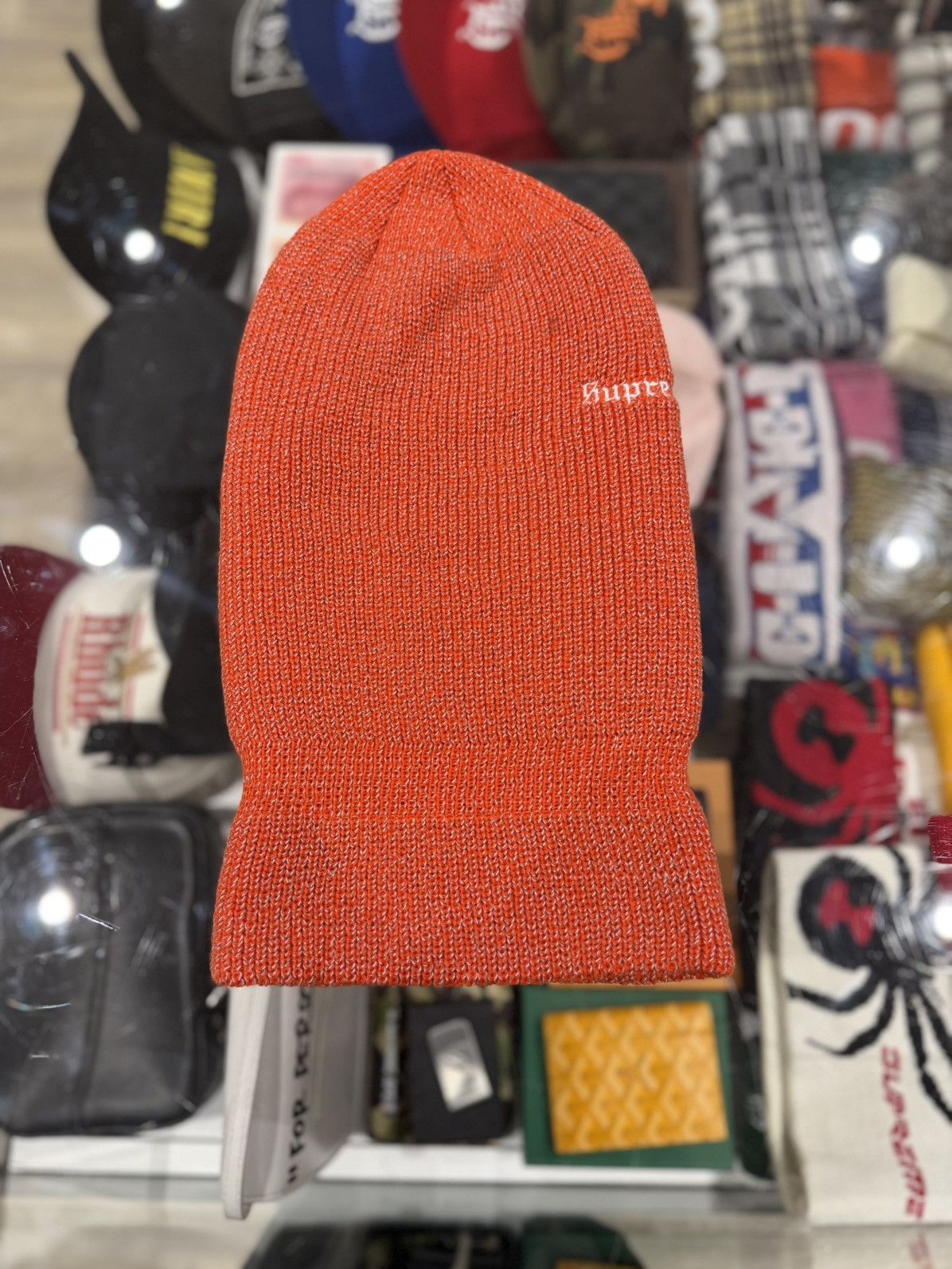 Supreme Supreme Reflective Balaclava Orange Size ONE SIZE - 2 Thumbnail