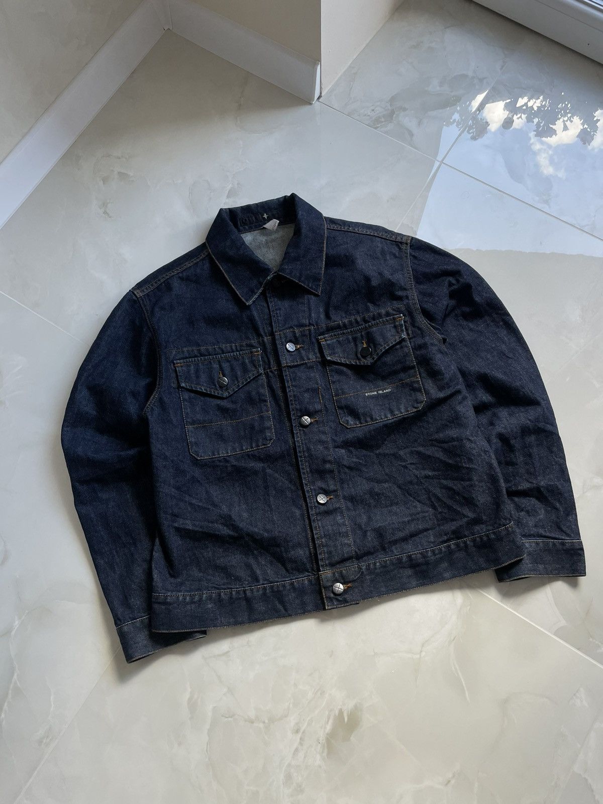 Stone Island Stone Island 1986 Rep Pigment Print Striped Chore
