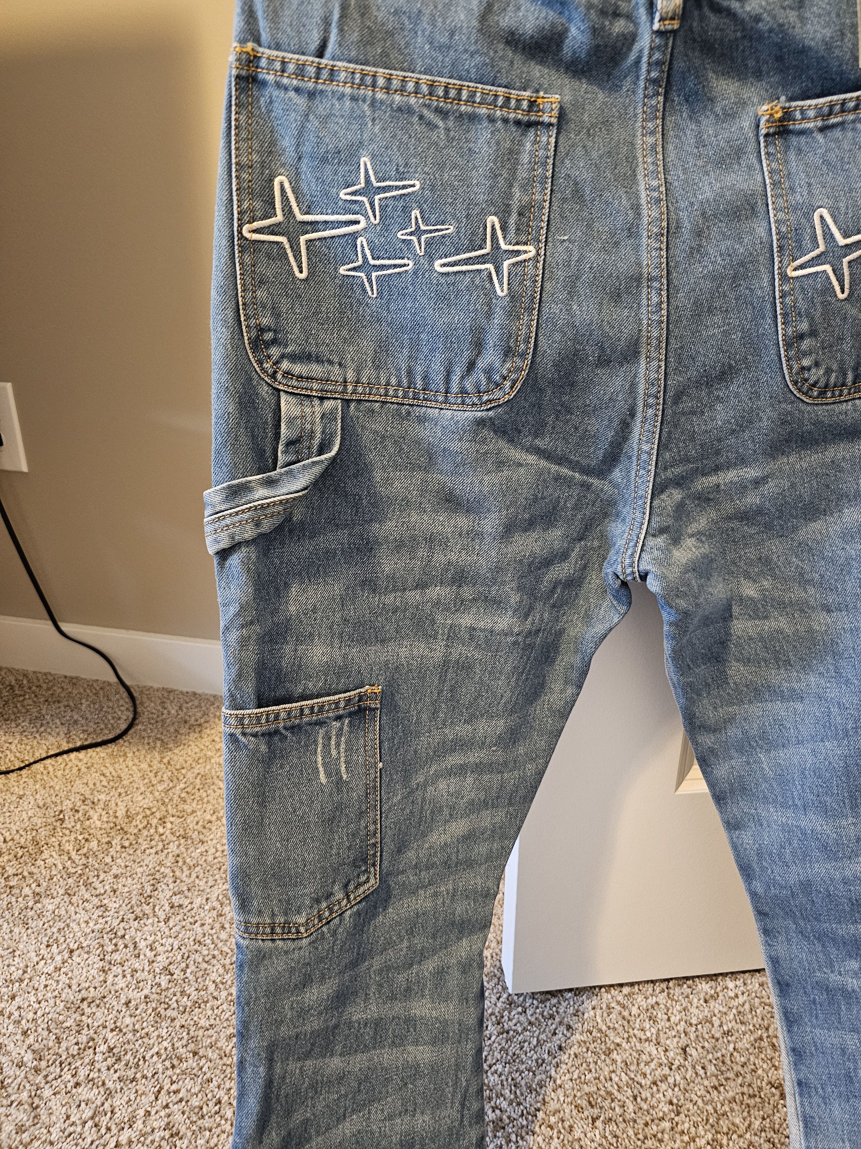 RETROVERT Retrovert distressed jeans Size US 30 / EU 46 - 7 Thumbnail