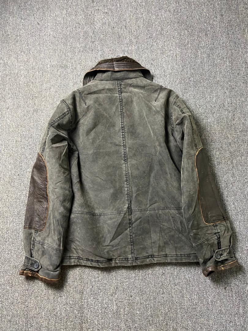 Avirex Avirex USA Moleskin Leather Officer Jacket (200) Size US M / EU 48-50 / 2 - 2 Thumbnail
