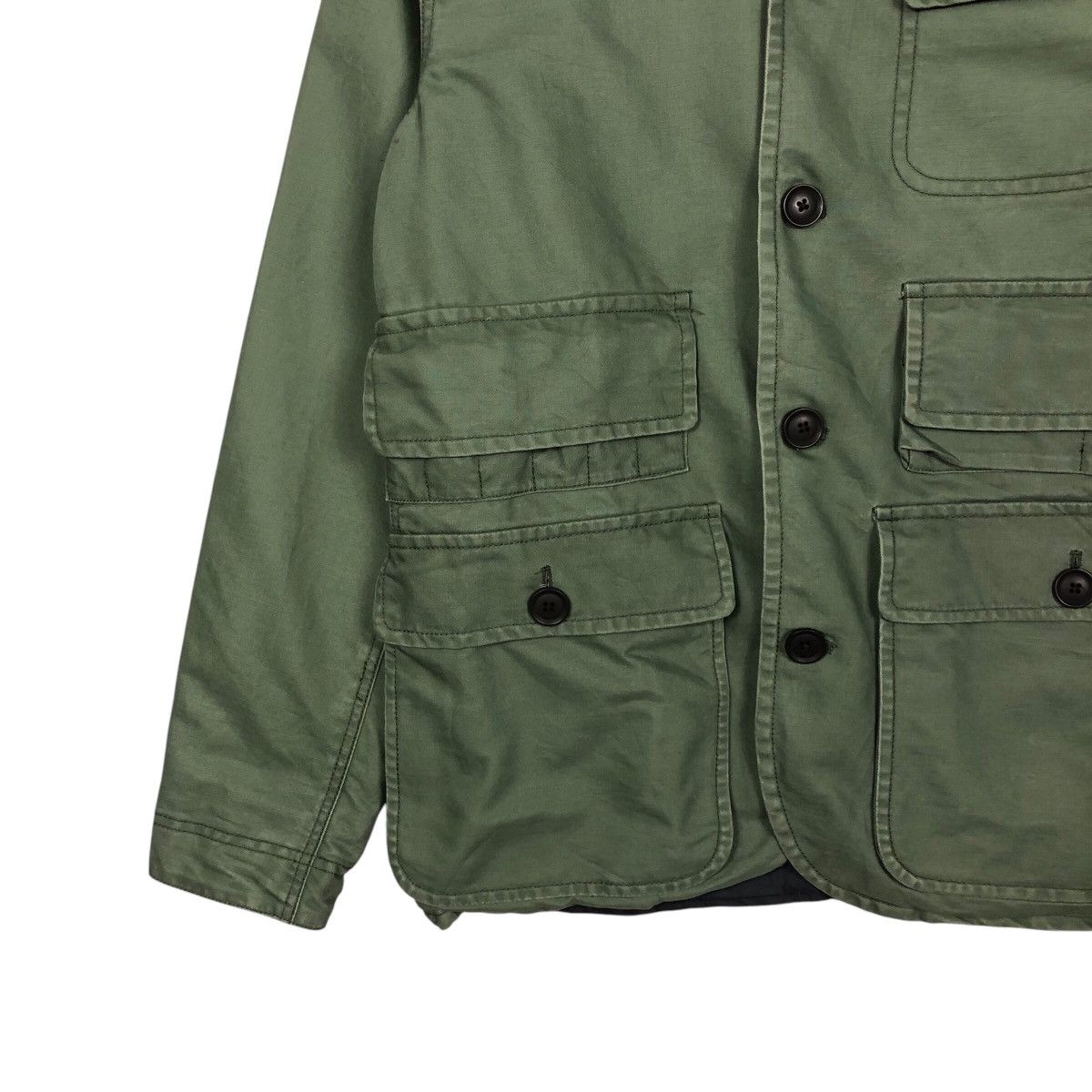 Global Work Vintage Military Chore Work Jacket Global Work Issey Miyake Size US M / EU 48-50 / 2 - 5 Thumbnail