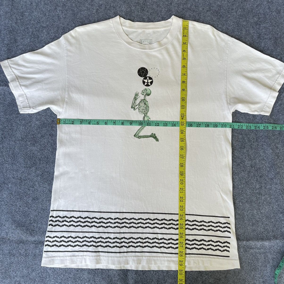 A$AP Rocky vintage’y2k🔥BLACK SCALE🔥Yeezus Skull white Tshirt Size US L / EU 52-54 / 3 - 8 Thumbnail