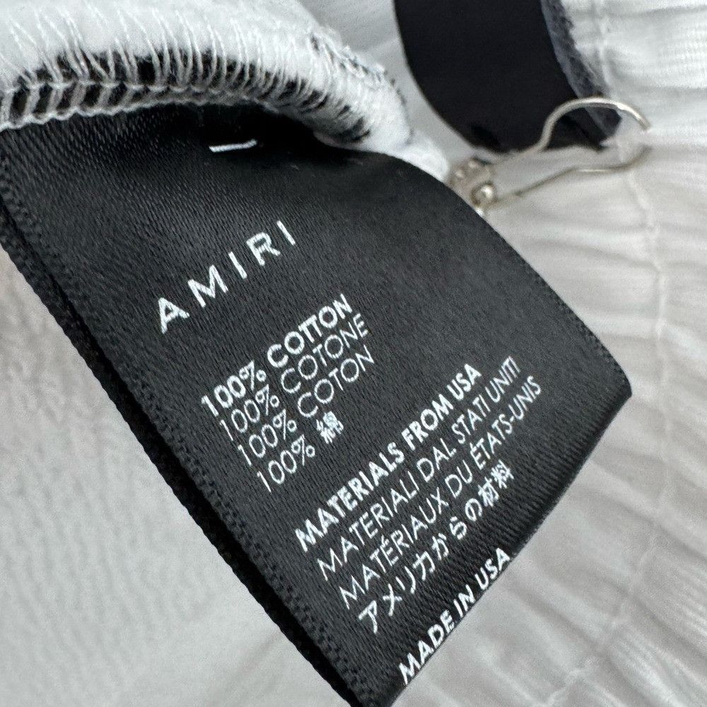 Amiri Amiri Terry Cloth Basketball Shorts White Men’s Medium Size US 32 / EU 48 - 5 Thumbnail
