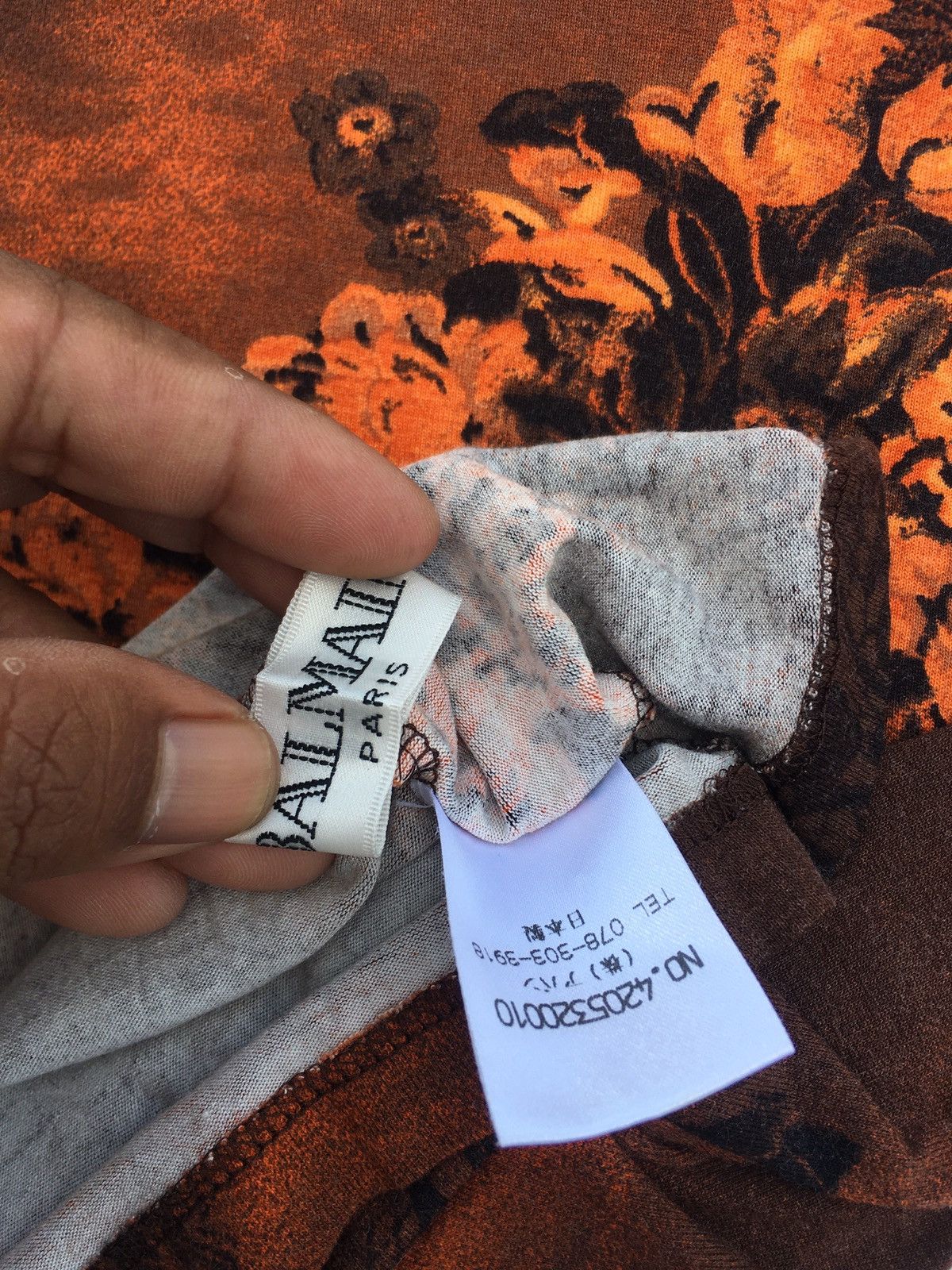 Balmain Rare Vintage BALMAIN Longsleeve Bodycon Shirt Size XS / US 0-2 / IT 36-38 - 12 Thumbnail