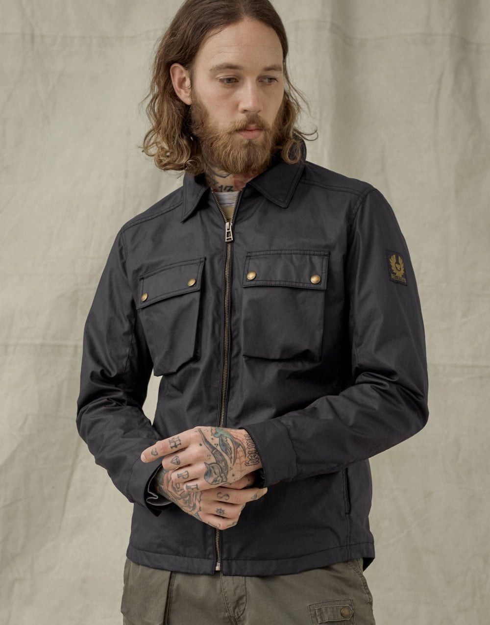 Belstaff Waxed BELSTAFF DUNSTALL WAXED COTTON JACKET Grailed