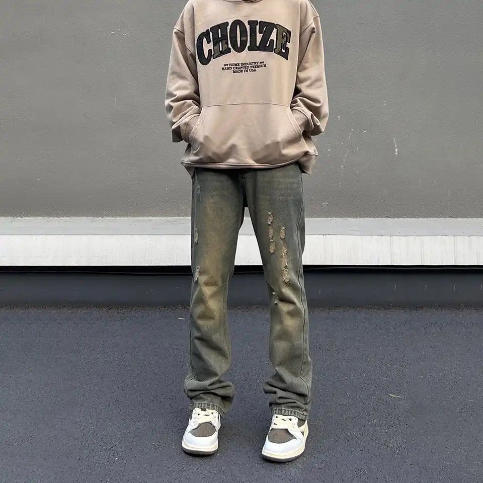 Japanese Brand × Vintage Slim Jeans Men Street Vintage Washed-out Skinny Vaqueros Size US 29 - 2 Thumbnail