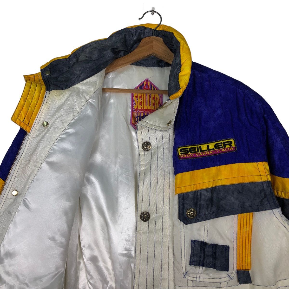 Japanese Brand 🔥Vintage Ski Jacket Seiller Japan Colour Full Issey Miyake Size US M / EU 48-50 / 2 - 10 Thumbnail