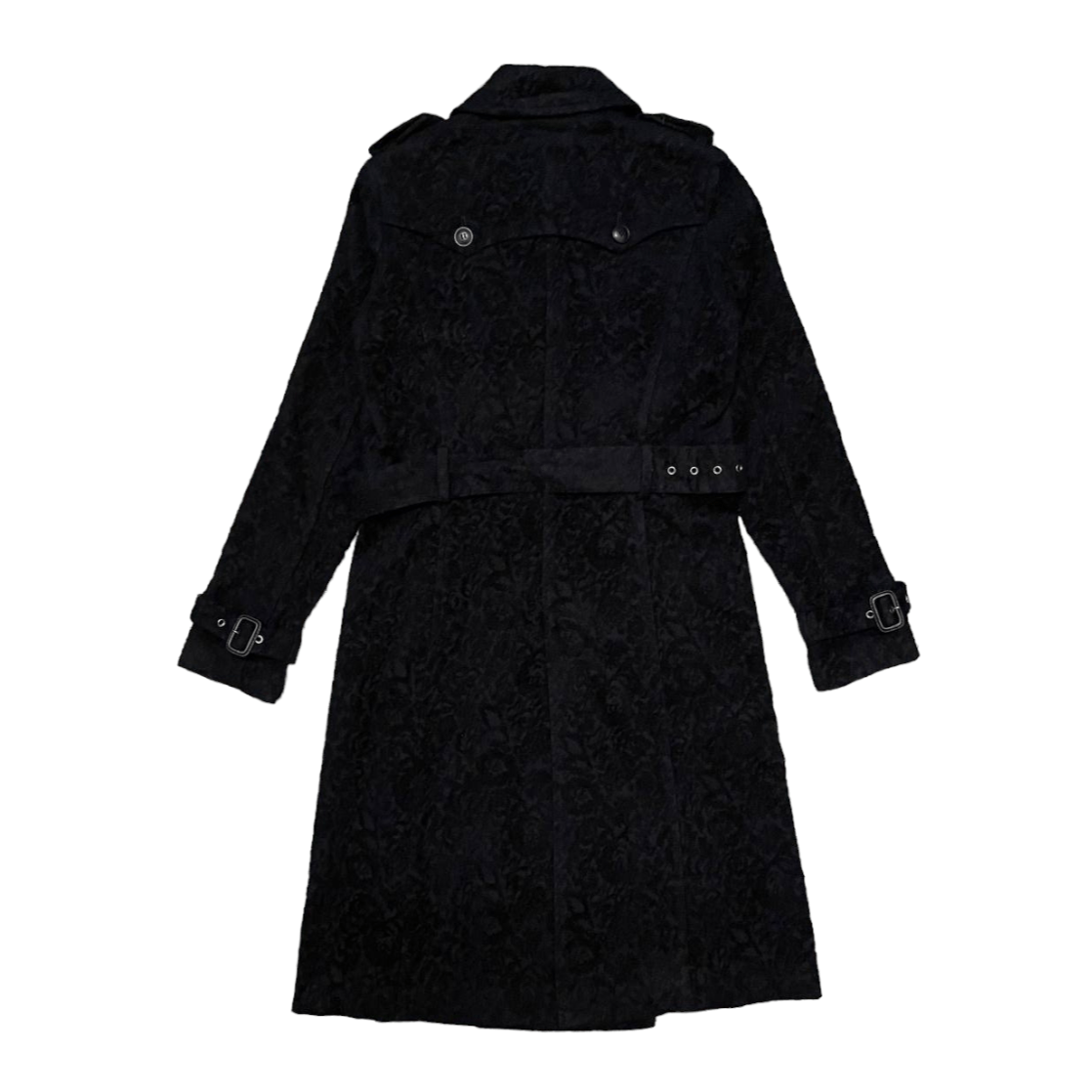 Tornado Mart Archive 🔥 Vintage Tornado Mart Femme Long Coat with Belt Size S / US 4 / IT 40 - 16 Thumbnail