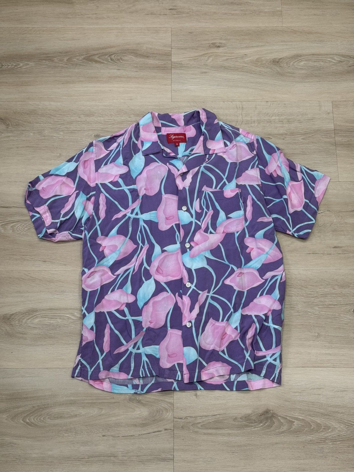 Supreme Supreme Lily Rayon Shirt Size US M / EU 48-50 / 2 - 1 Thumbnail