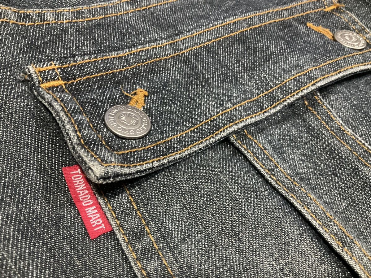 Tornado Mart 🔥Y2K Archived Tornado Mart Flared Denim Bell Bottoms Size US 34 / EU 50 - 9 Thumbnail