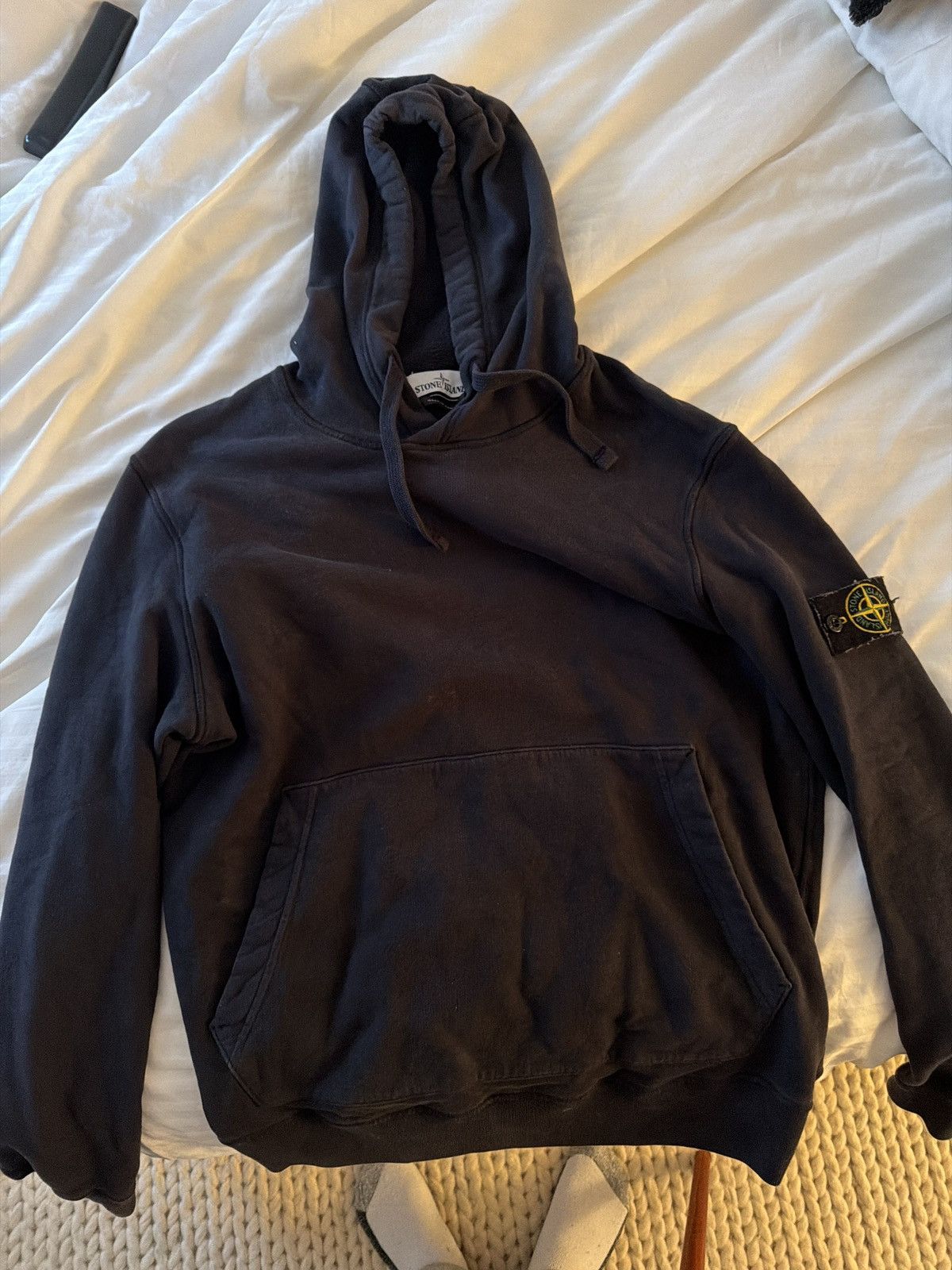 Stone Island Black Stone Island Hoodie Size US L / EU 52-54 / 3 - 1 Thumbnail