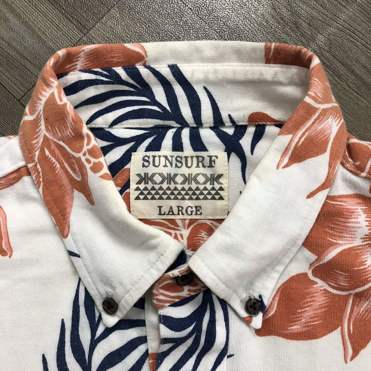 Sun Surf × Toyo Enterprises Vintage Sun Surf Hawaiian Flowers Polo Shirt Size US L / EU 52-54 / 3 - 7 Thumbnail
