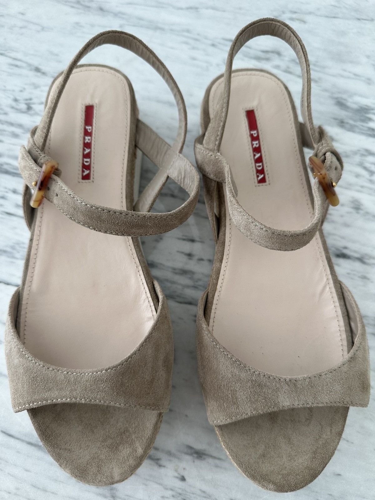 Prada Prada Y2K Vintage Archive Sandals, Never worn Size US 9.5 / IT 39.5 - 1 Thumbnail
