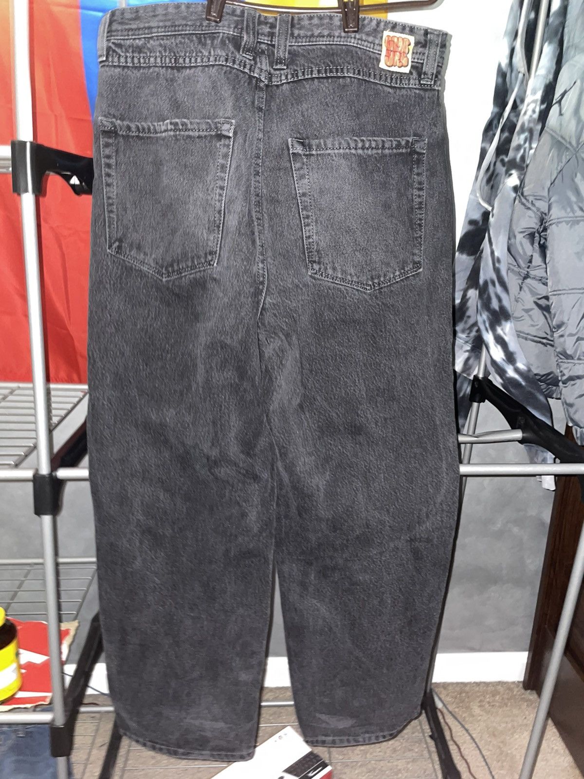 Empyre black loose fit empyre jeans Size US 34 / EU 50 - 3 Thumbnail