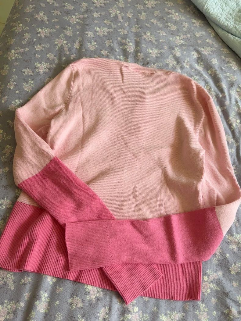 Other Vivienne Westwood Pink patchwork knit cardigan Size S / US 4 / IT 40 - 5 Thumbnail