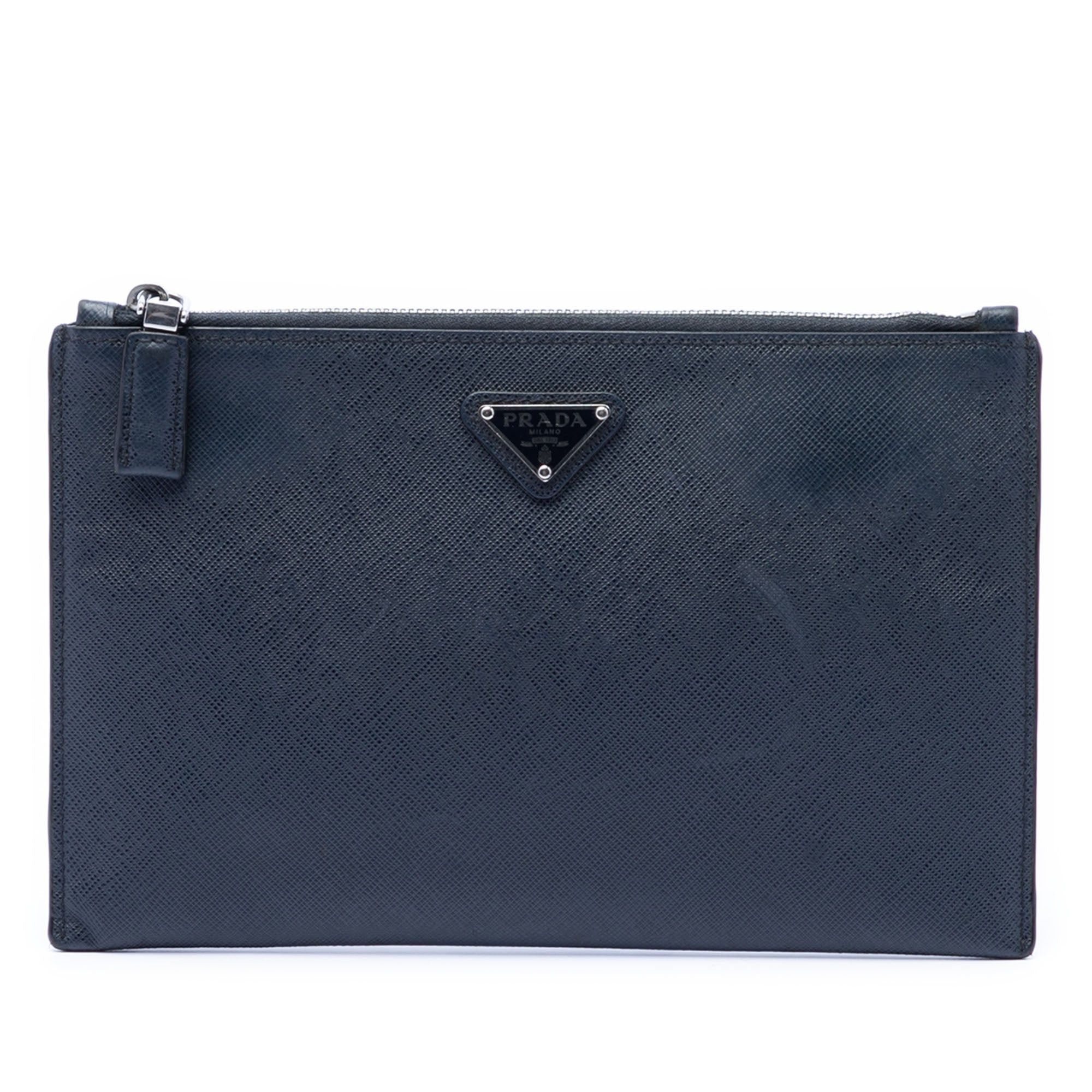Prada Saffiano Clutch Size ONE SIZE - 1 Thumbnail