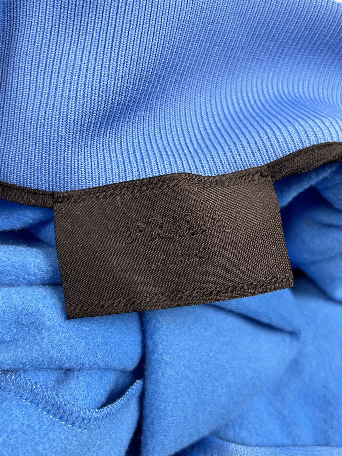 Prada Prada Runproof Technical Fleece Jacket In Blue S19 Size US XL / EU 56 / 4 - 9 Thumbnail