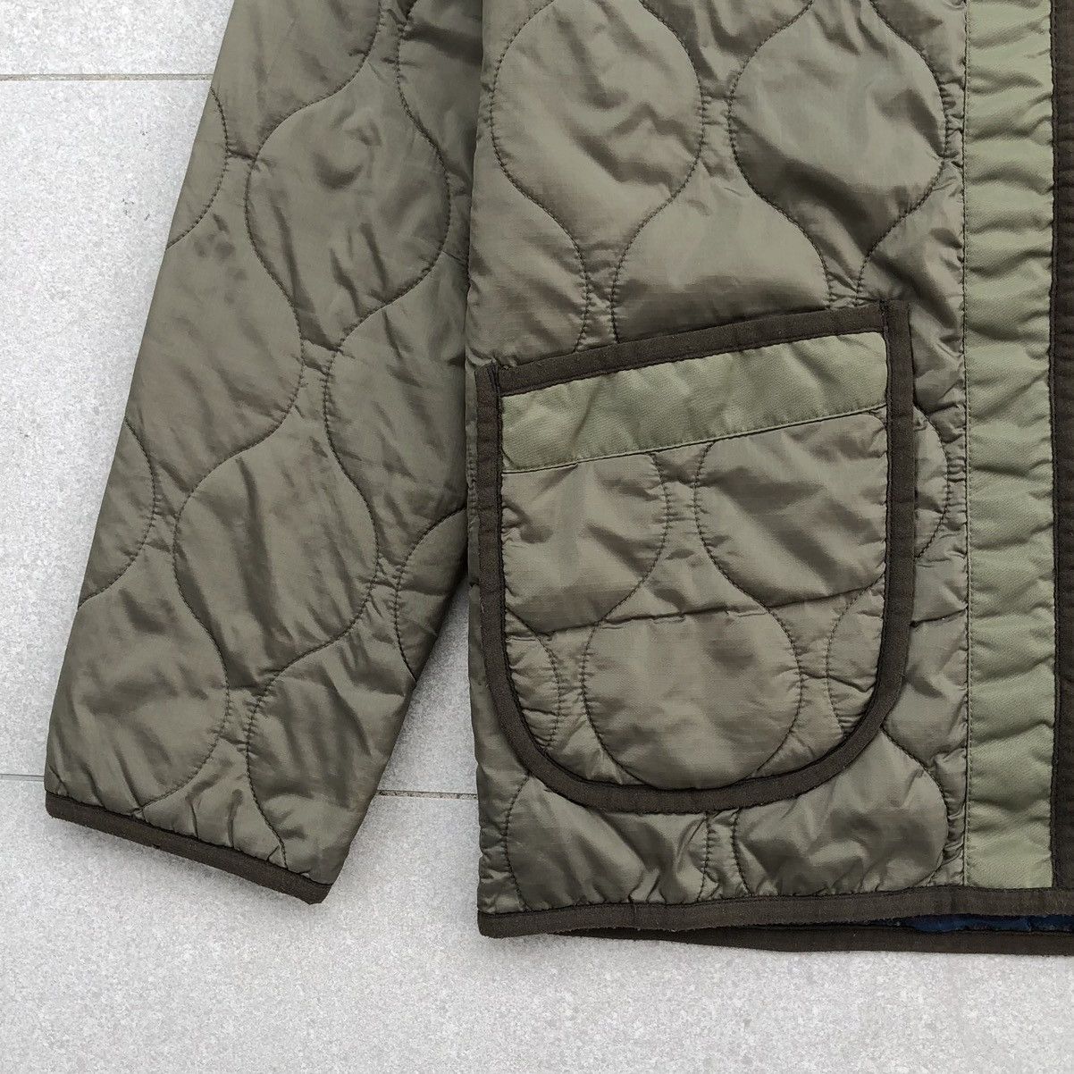 Alpha Industries Alpha Industries Inc x Lee Storm Rider Quilted Jacket Hoodie Size US M / EU 48-50 / 2 - 6 Thumbnail
