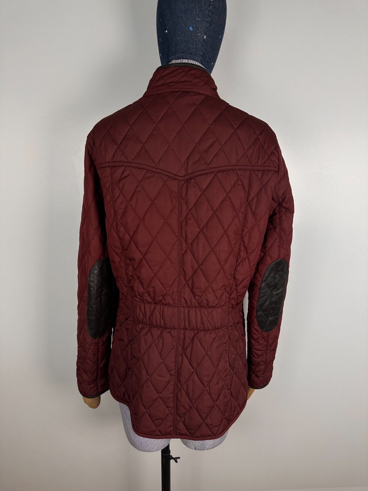 Barbour Barbour Stallion Quilted Jacket Leather Trim Red Womens US10 Size L / US 10 / IT 46 - 5 Thumbnail