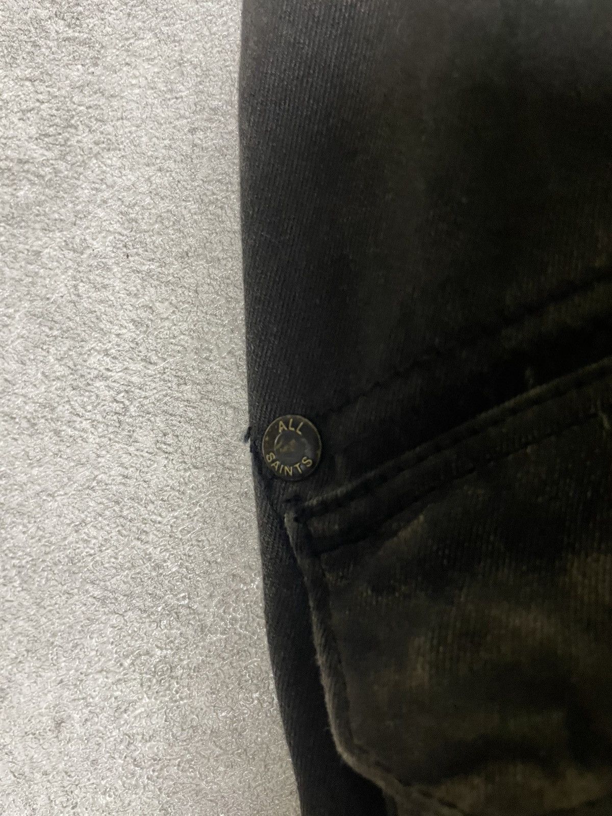 Allsaints Skull Allsaints Rick Owens Style Drop Crotch Jeans Size US 32 / EU 48 - 23 Thumbnail