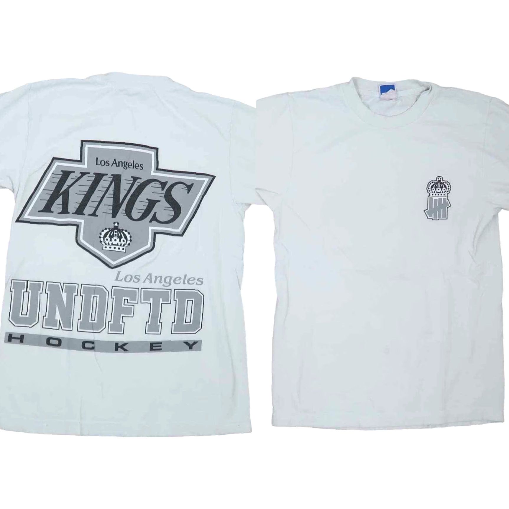 Undefeated VINTAGE Los Angeles Kings NHL light grey graphic t-shirt XS Men Crew Neck Short Sleeve Cotton UNDFTD 90s Sports Size US XS / EU 42 / 0 - 2 Thumbnail