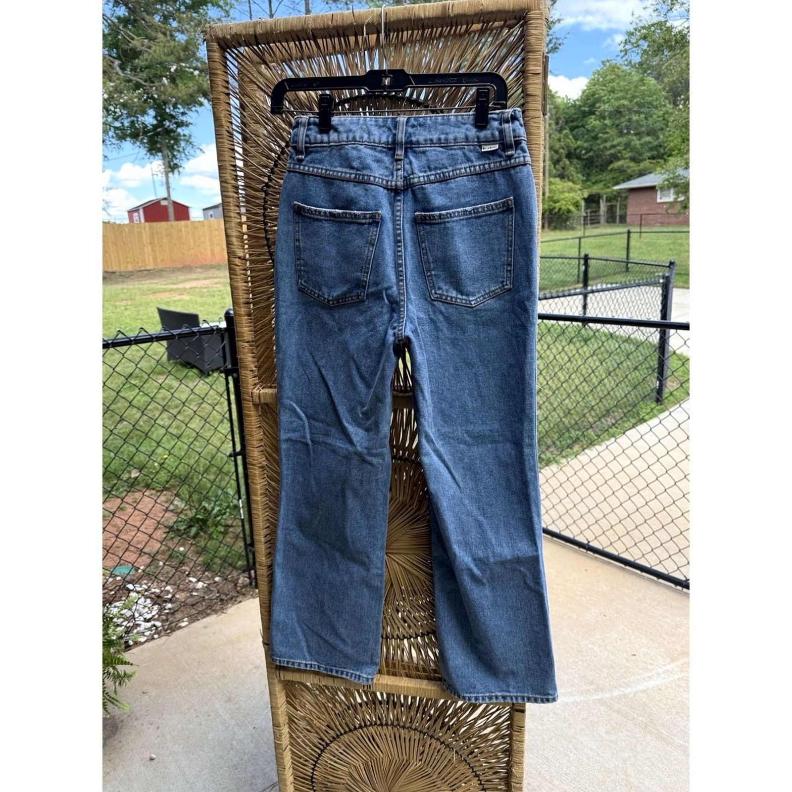 Billabong VINTAGE Billabong X The Salty Blonde Chill Out Jeans 26 Blue Bootcut Womens Regular Size 26 New With Tags Size 26" / US 2 / IT 38 - 3 Thumbnail