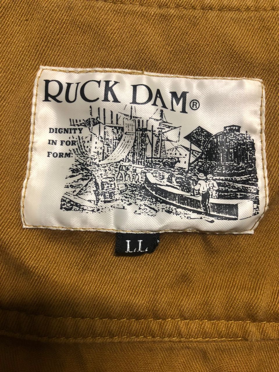 Japanese Brand × Vintage Vintage Ruck Dam Tactical Vest Streetwear Size US L / EU 52-54 / 3 - 7 Thumbnail