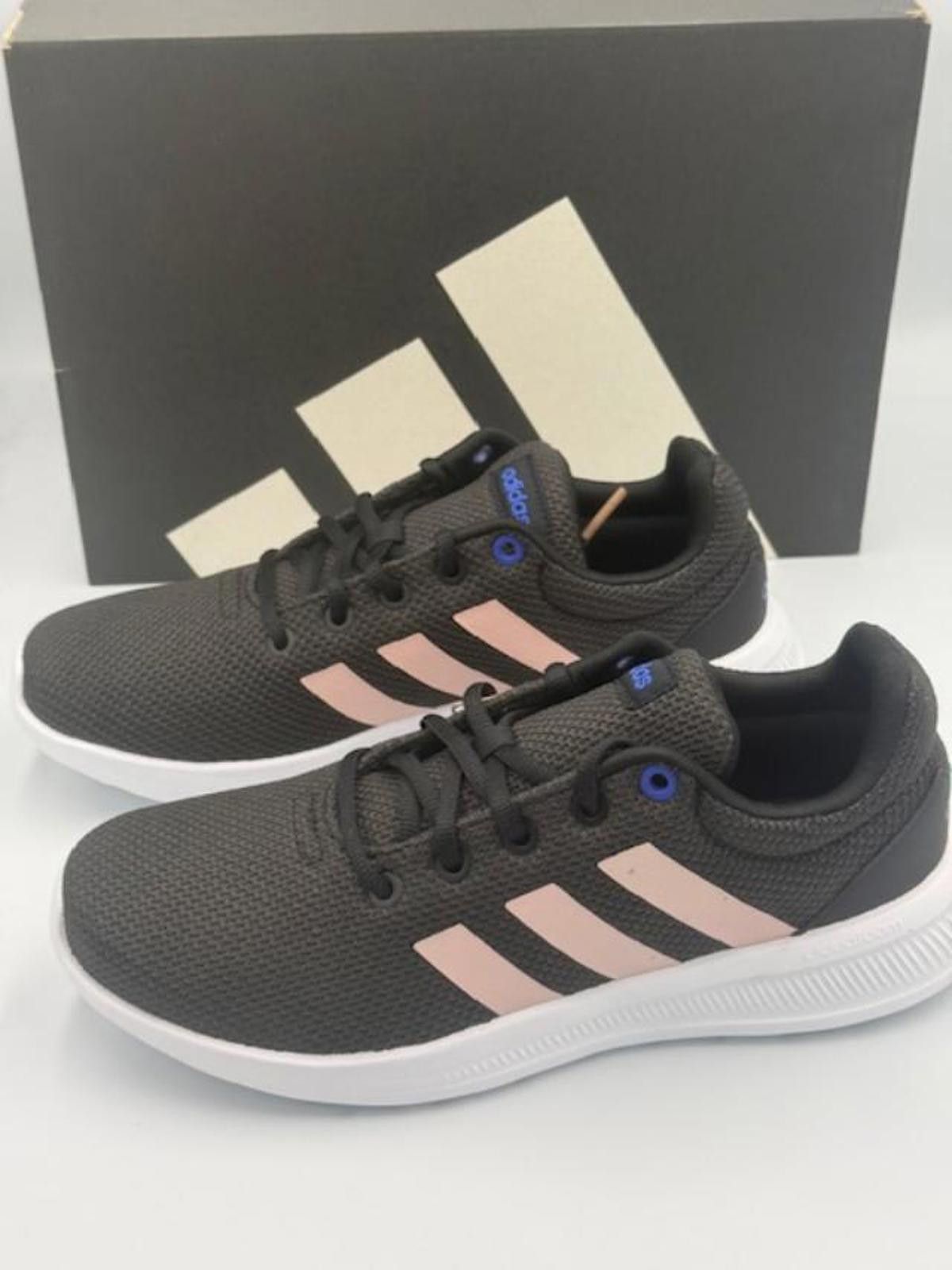 Adidas Adidas Lite Racer CLN 2.0 Black/Pink Running Shoes Size W7 Size US 7 / IT 37 - 2 Thumbnail