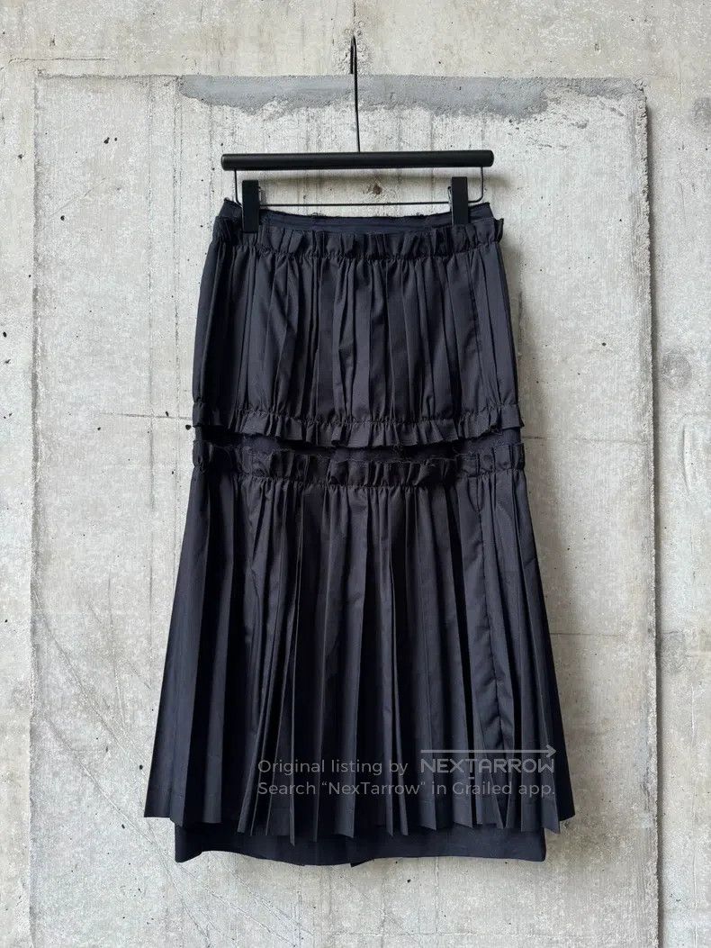 Comme des Garcons Comme Des Garcons size XS Patchwork pleated skirt Size 25" / US 0 / IT 36 - 1 Thumbnail